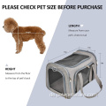 Von Fluggesellschaften zugelassene faltbare tragbare Transporttasche für Haustiere